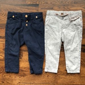 Set of 12-18 month Zara pants